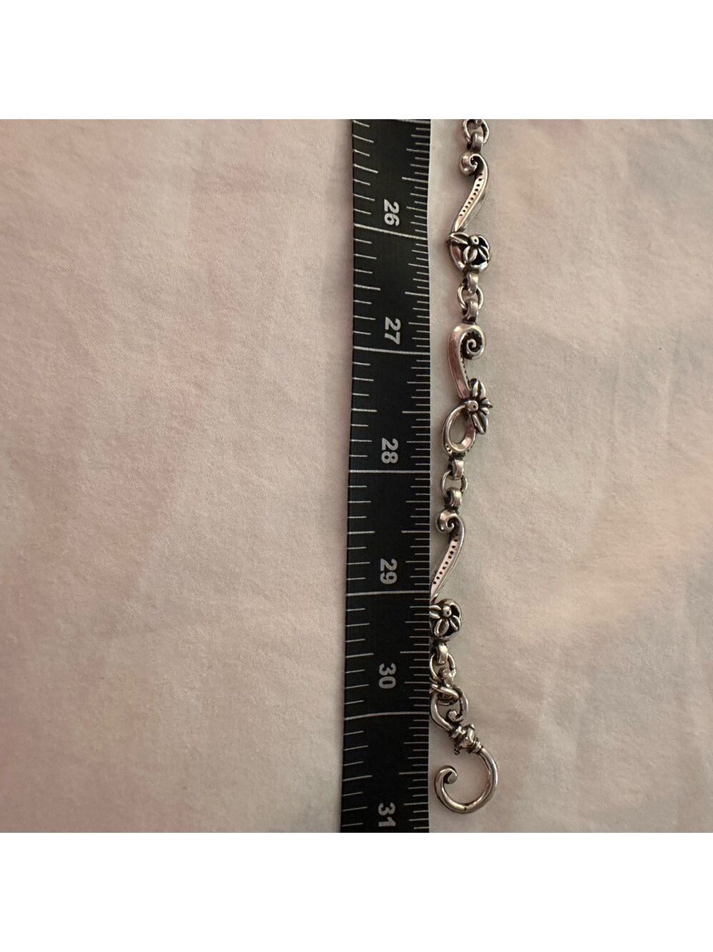 Silver chain belt adjustable - Picture 4 of 6